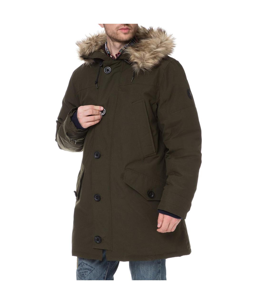 POLO RALPH LAUREN Зеленый пуховик, фото 3