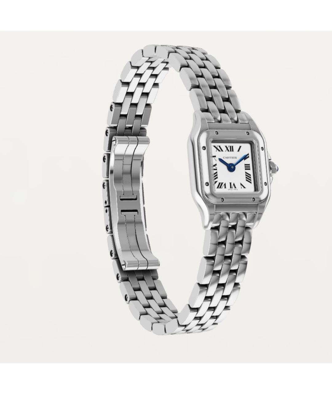 CARTIER Серебряные металлические часы, фото 5