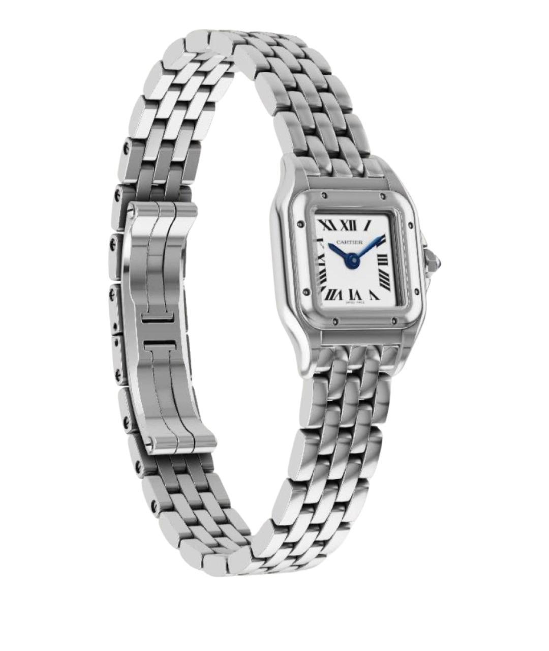 CARTIER Серебряные металлические часы, фото 1