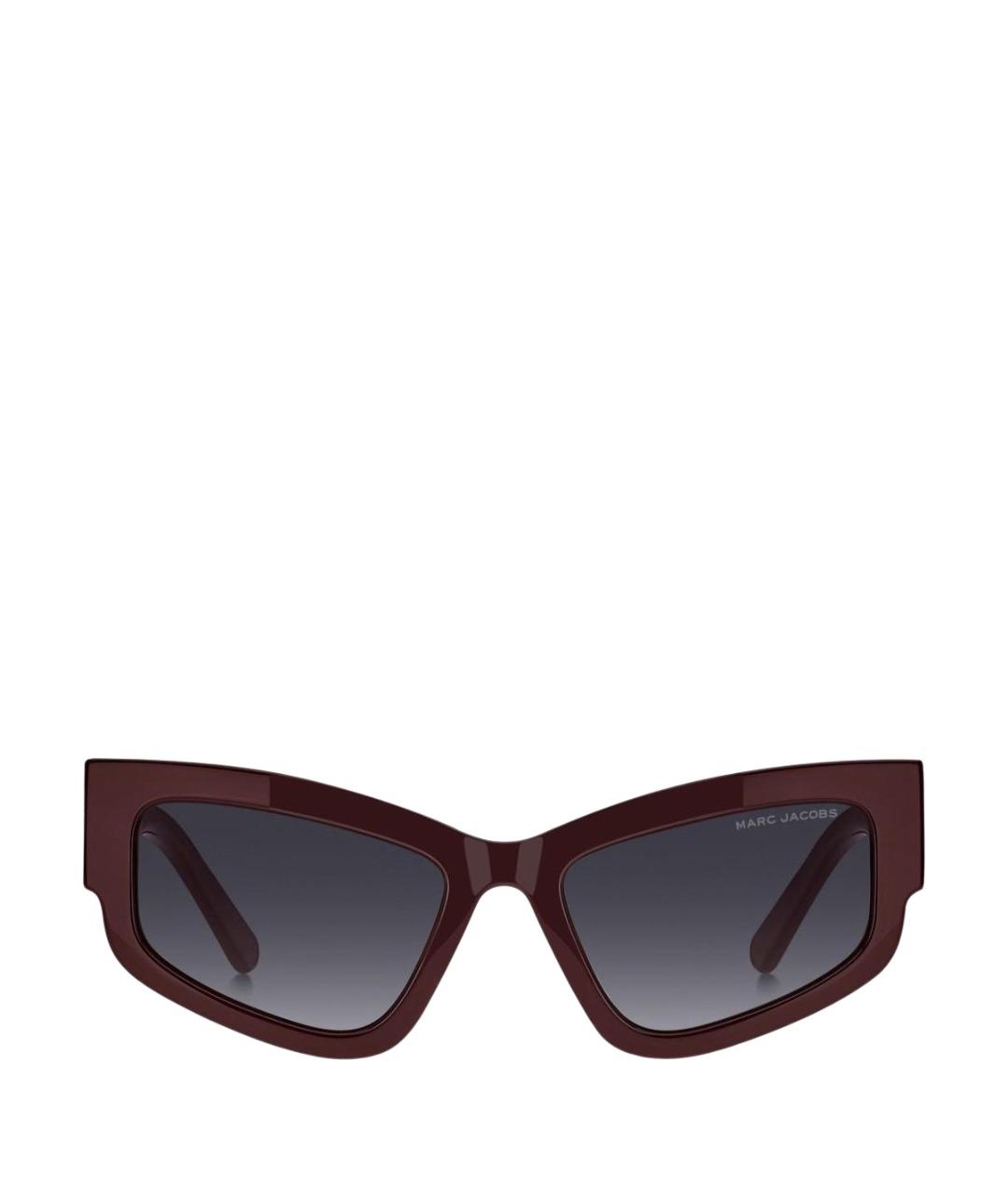 MARC JACOBS Бордовые пластиковые солнцезащитные очки, фото 1