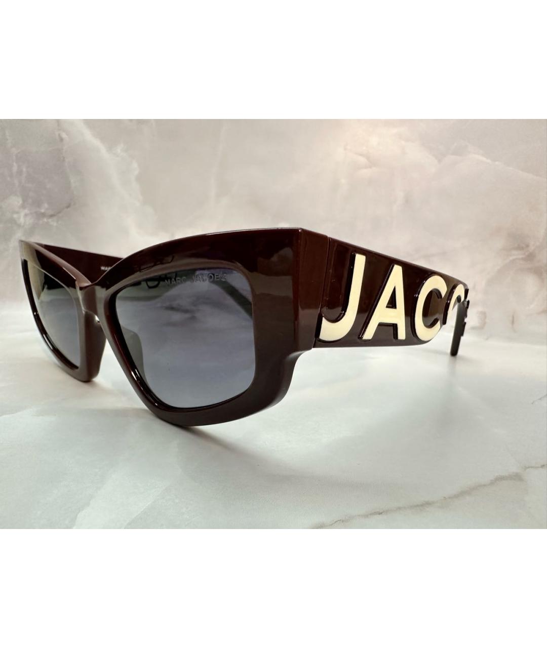 MARC JACOBS Бордовые пластиковые солнцезащитные очки, фото 3