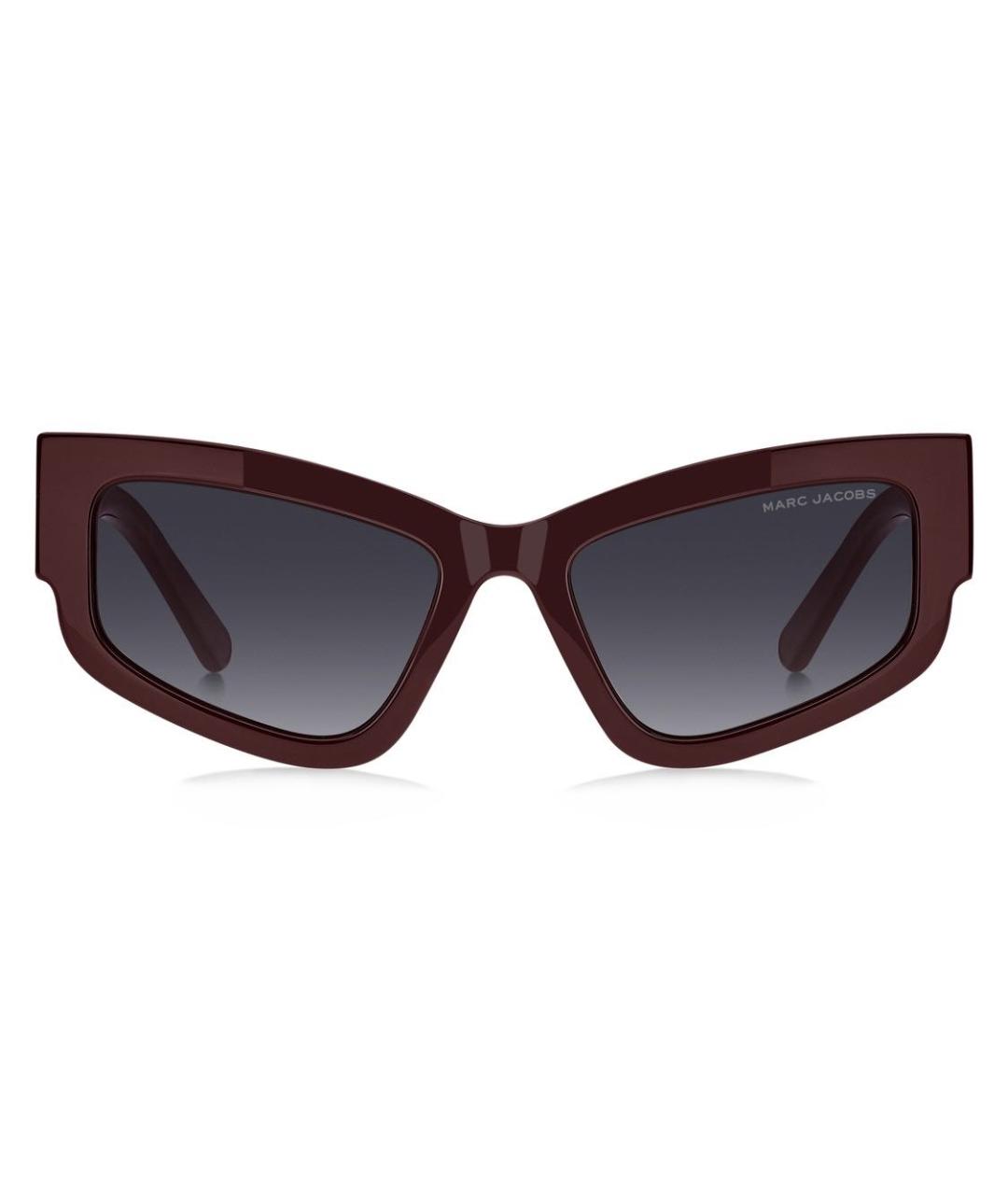 MARC JACOBS Бордовые пластиковые солнцезащитные очки, фото 8