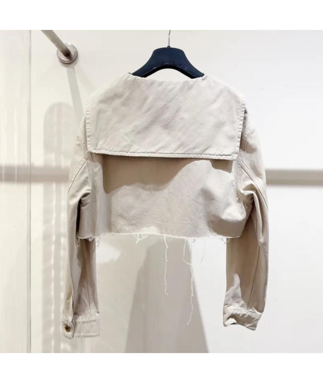 MIU MIU Бежевая куртка, фото 4