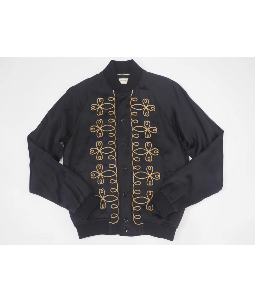 SAINT LAURENT Черный жакет/пиджак, фото 5