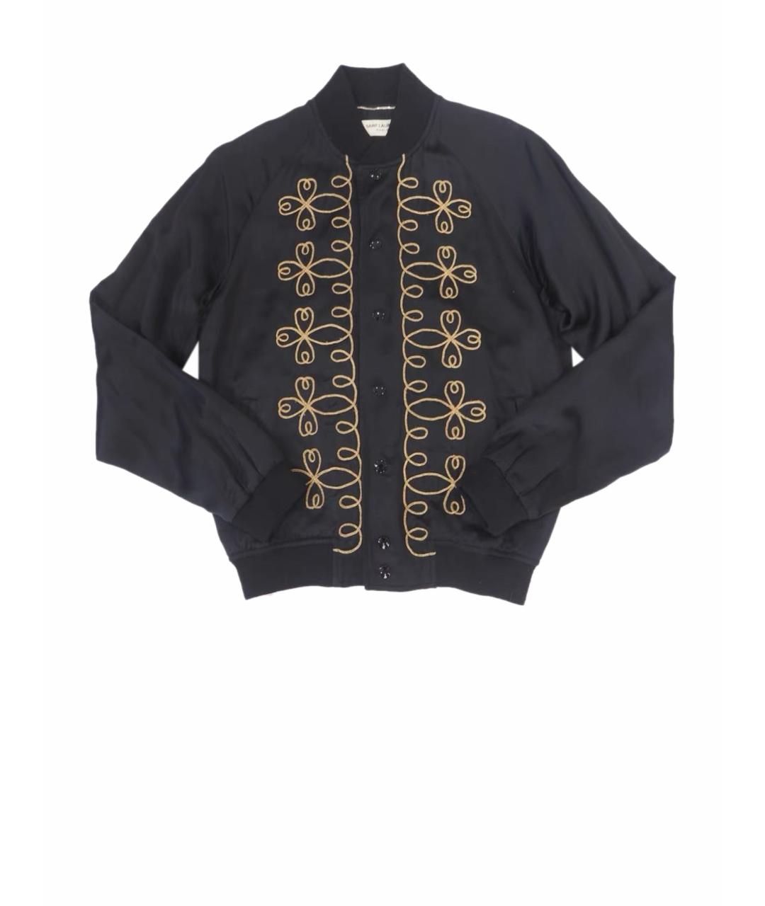SAINT LAURENT Черный жакет/пиджак, фото 1