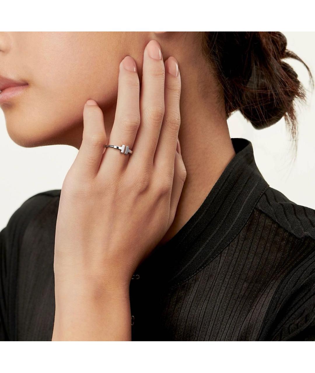 TIFFANY&CO Серебряное кольцо из белого золота, фото 4