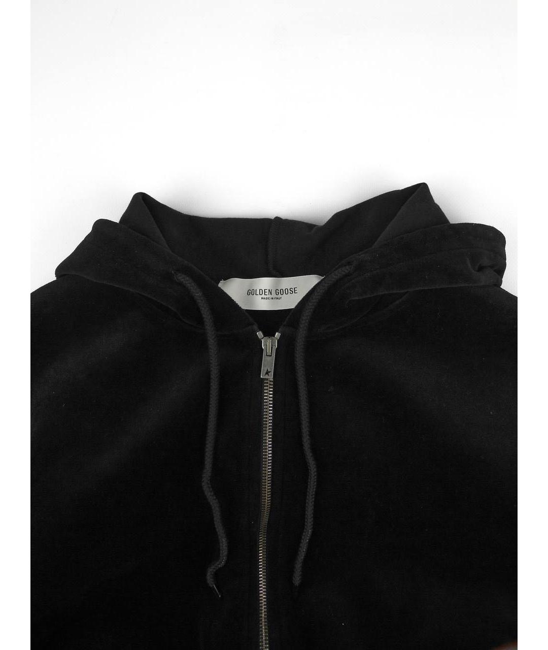 GOLDEN GOOSE DELUXE BRAND Черный велюровый костюм с брюками, фото 3