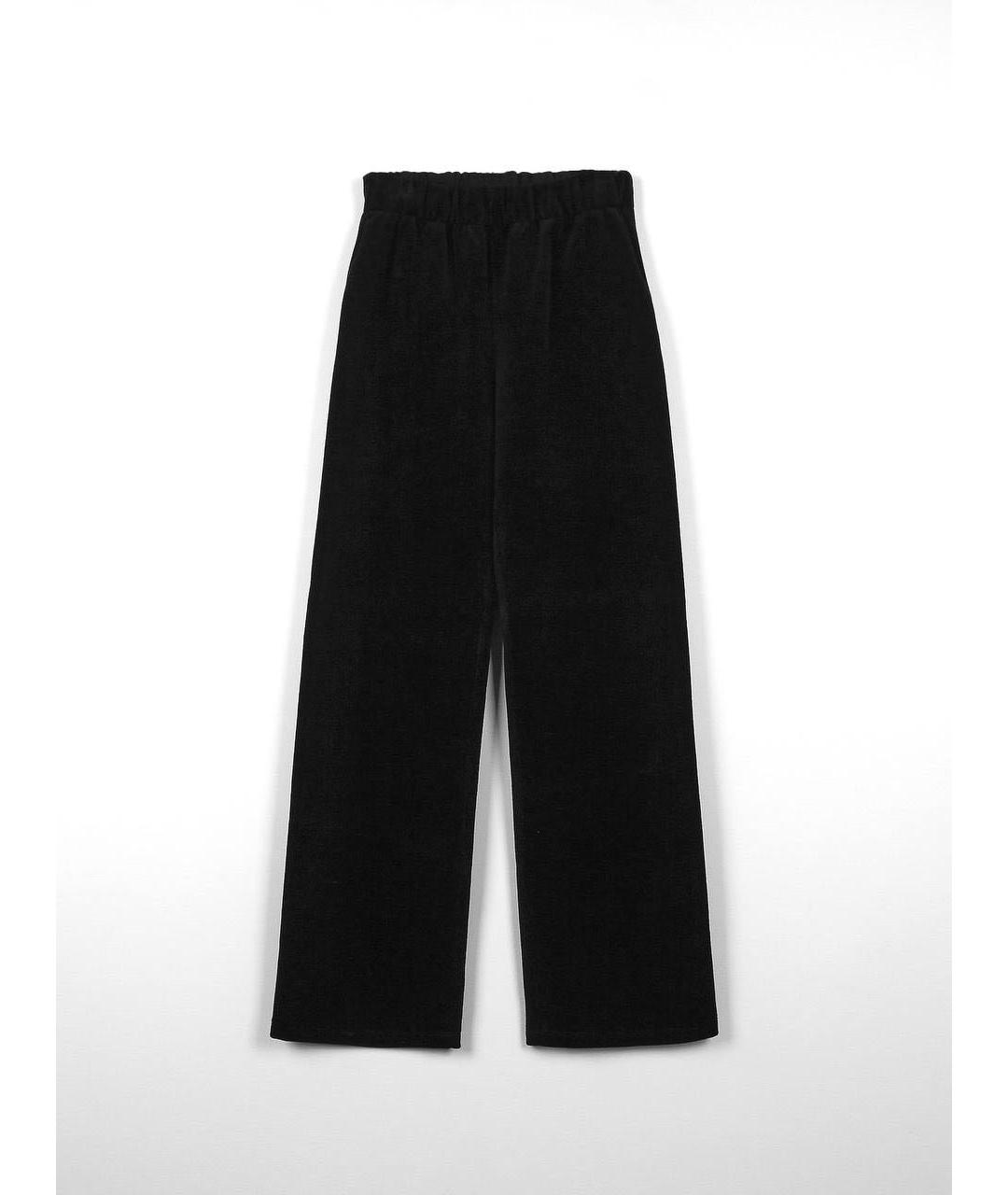 GOLDEN GOOSE DELUXE BRAND Черный велюровый костюм с брюками, фото 7