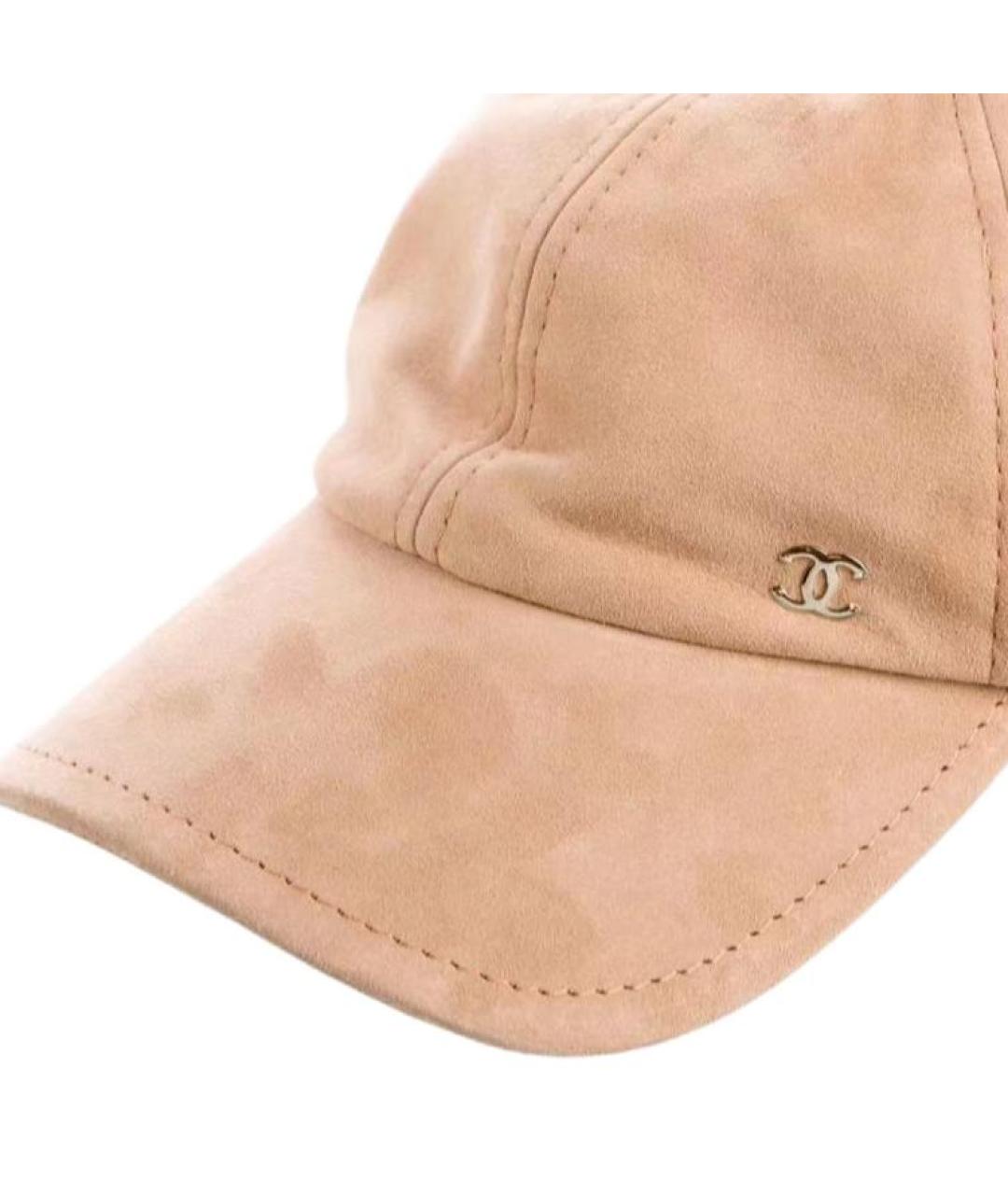 CHANEL Бежевая кепка, фото 2