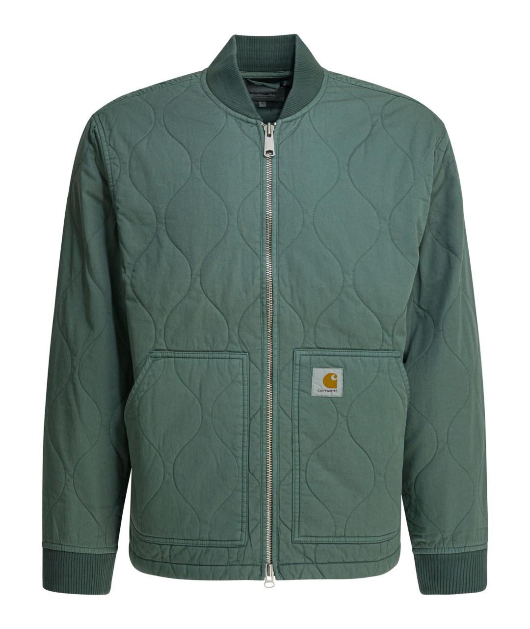 CARHARTT WIP Зеленая хлопковая куртка, фото 1