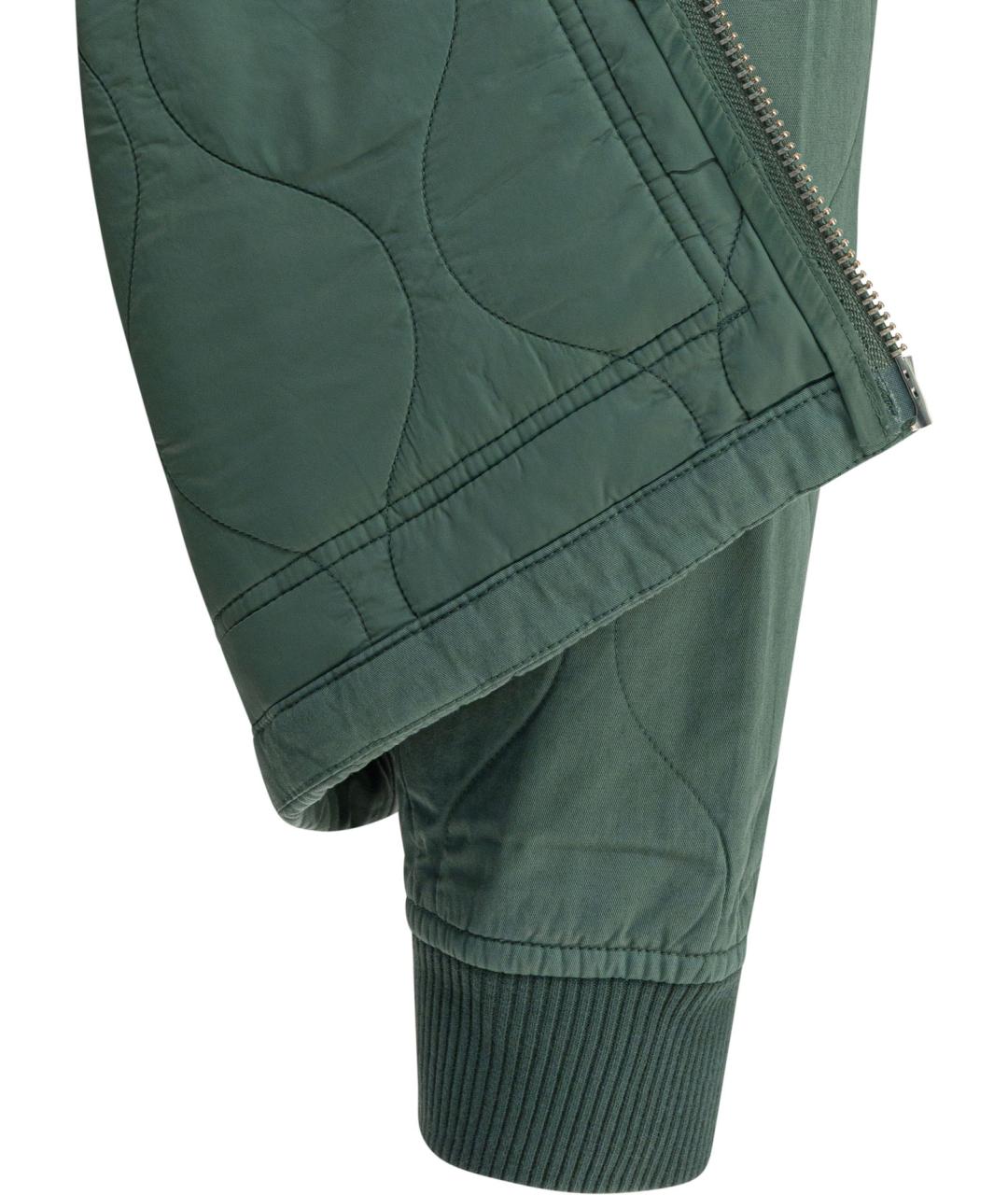 CARHARTT WIP Зеленая хлопковая куртка, фото 3