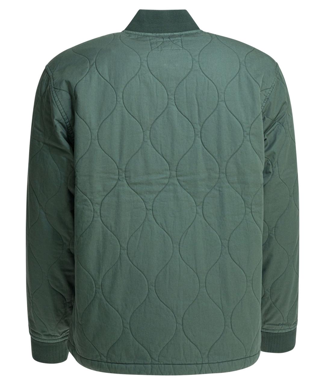 CARHARTT WIP Зеленая хлопковая куртка, фото 2