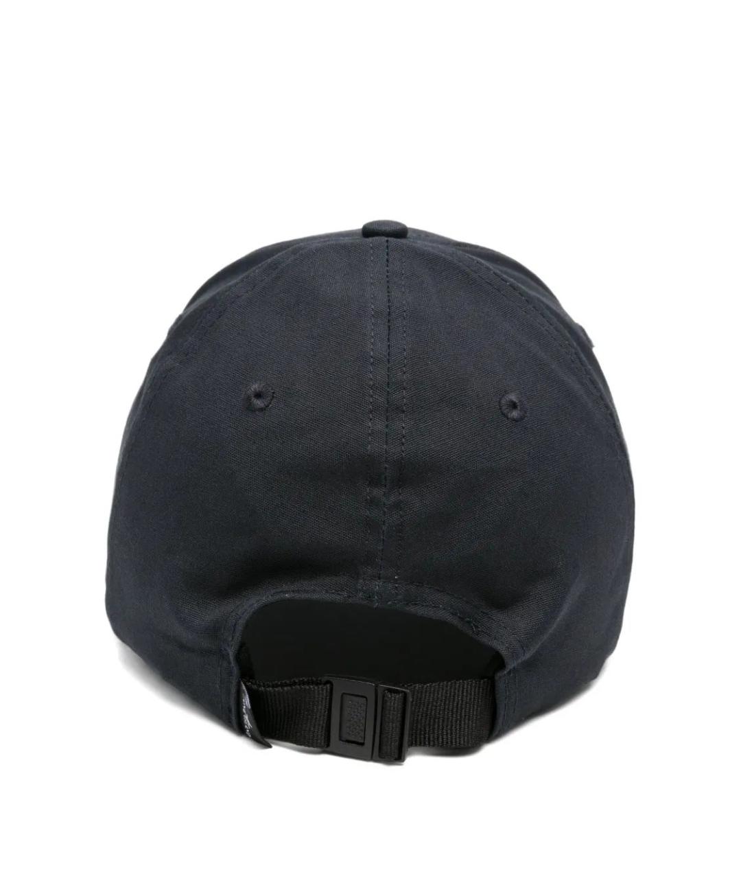 STONE ISLAND Синяя хлопковая кепка/бейсболка, фото 2