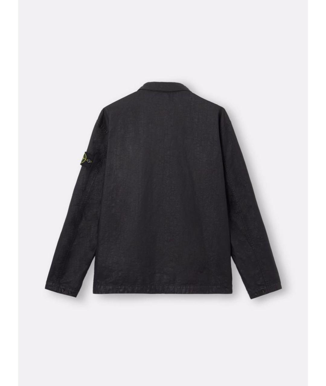 STONE ISLAND Черная куртка, фото 2