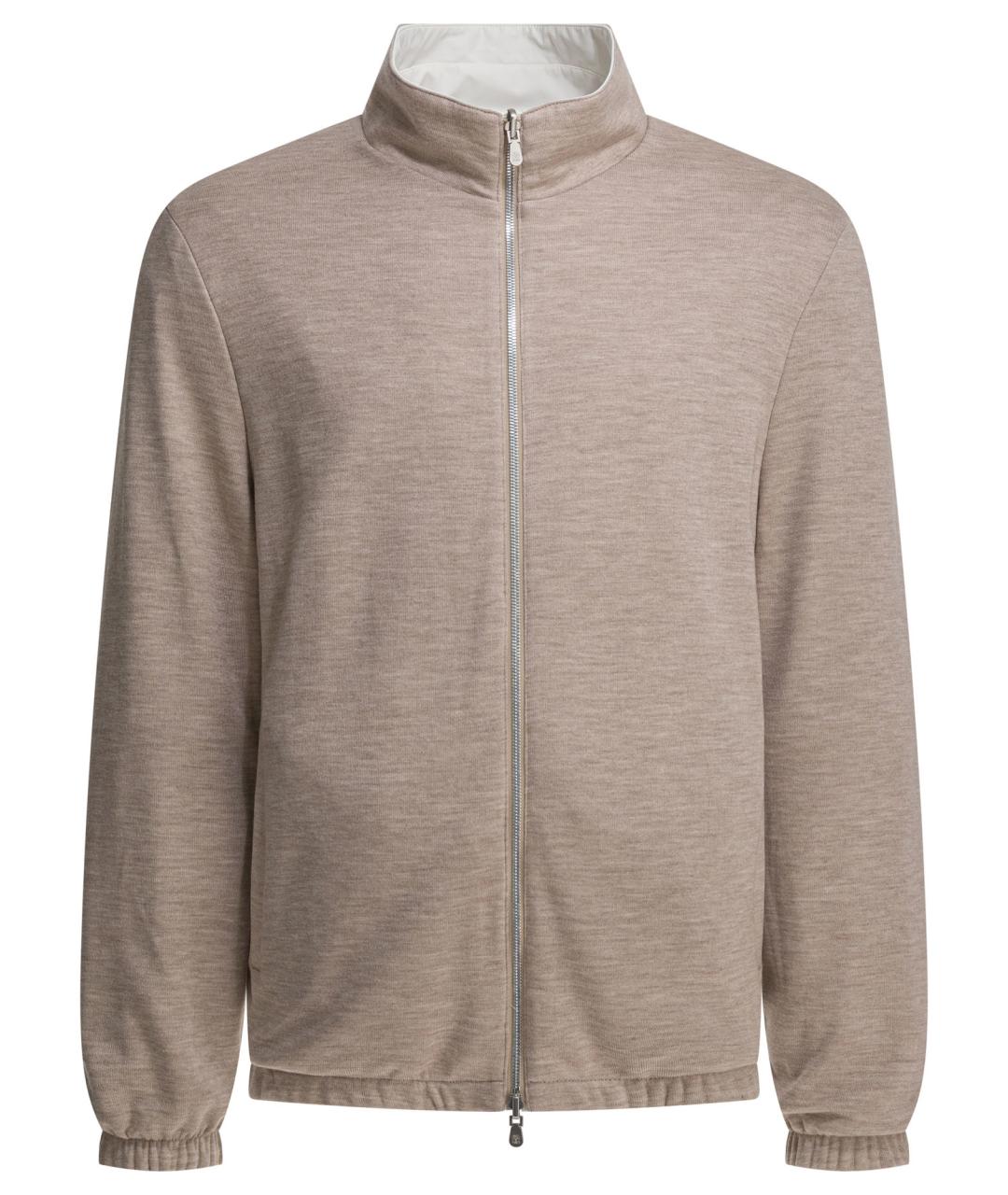 BRUNELLO CUCINELLI Белая полиамидовая куртка, фото 2