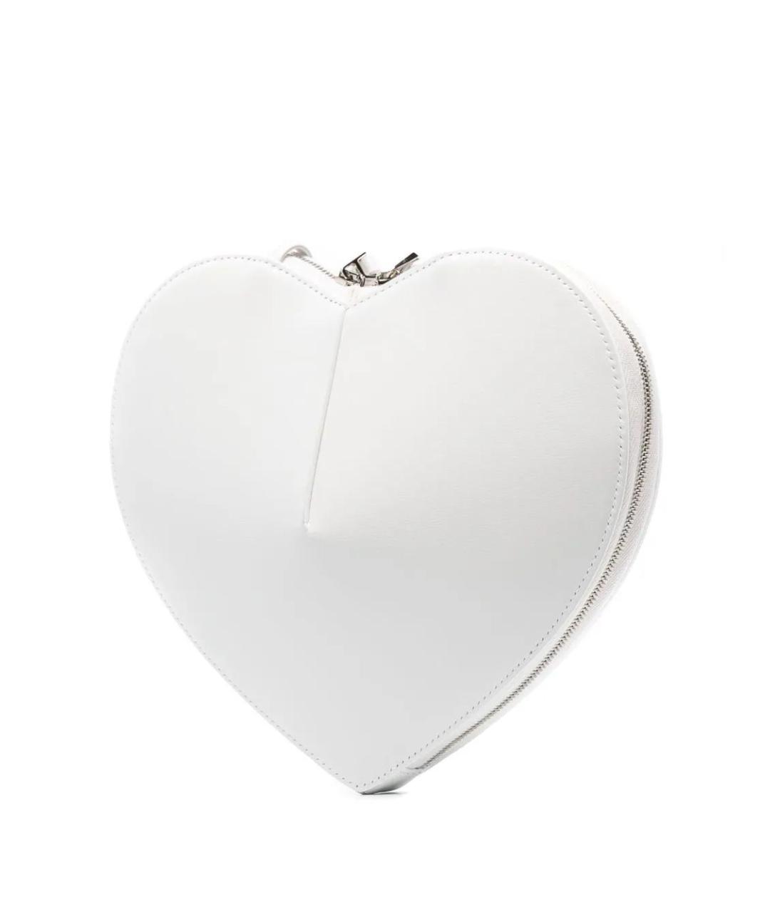 ALAIA Белая кожаная сумка через плечо, фото 2