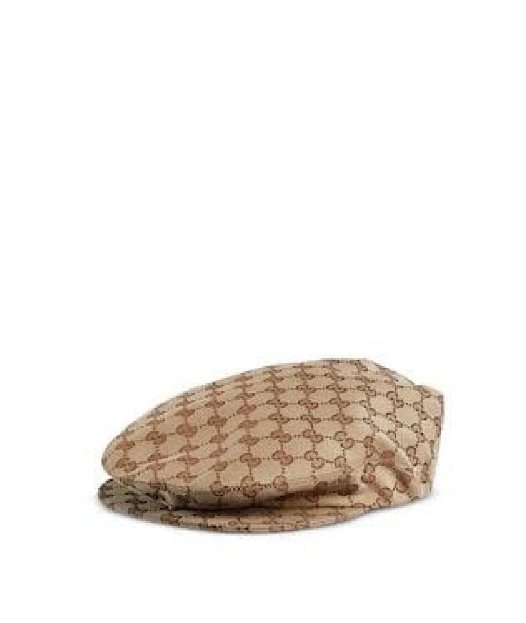 GUCCI Бежевая кепка, фото 1