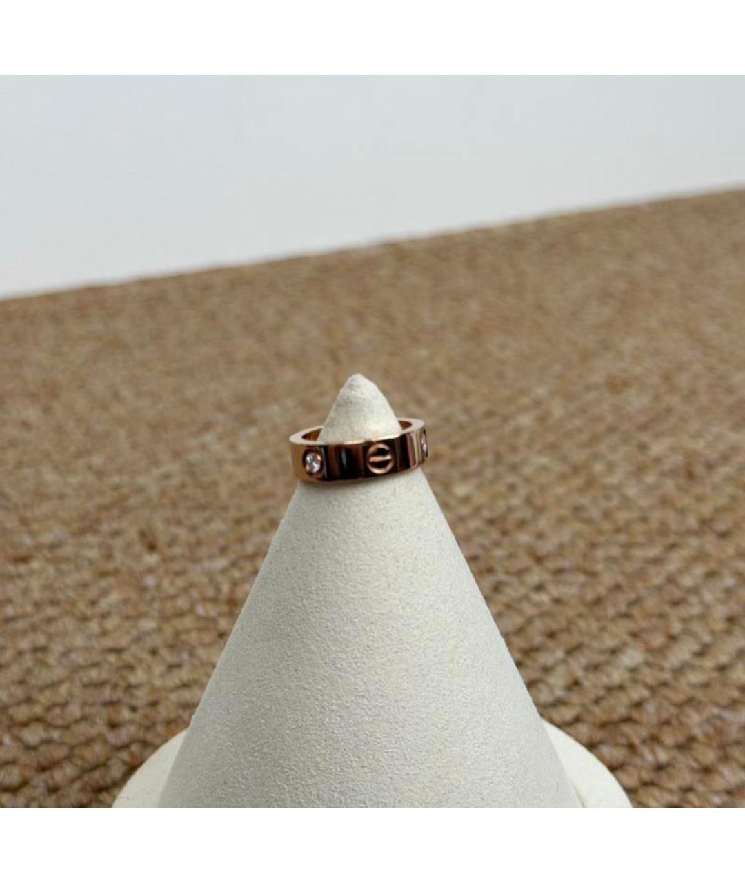 CARTIER Золотое кольцо из розового золота, фото 4