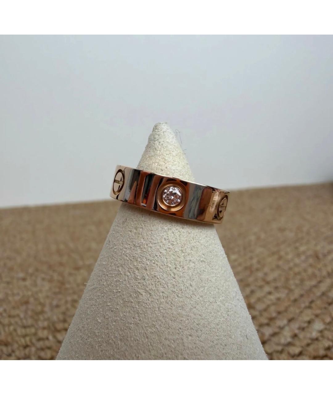 CARTIER Золотое кольцо из розового золота, фото 2