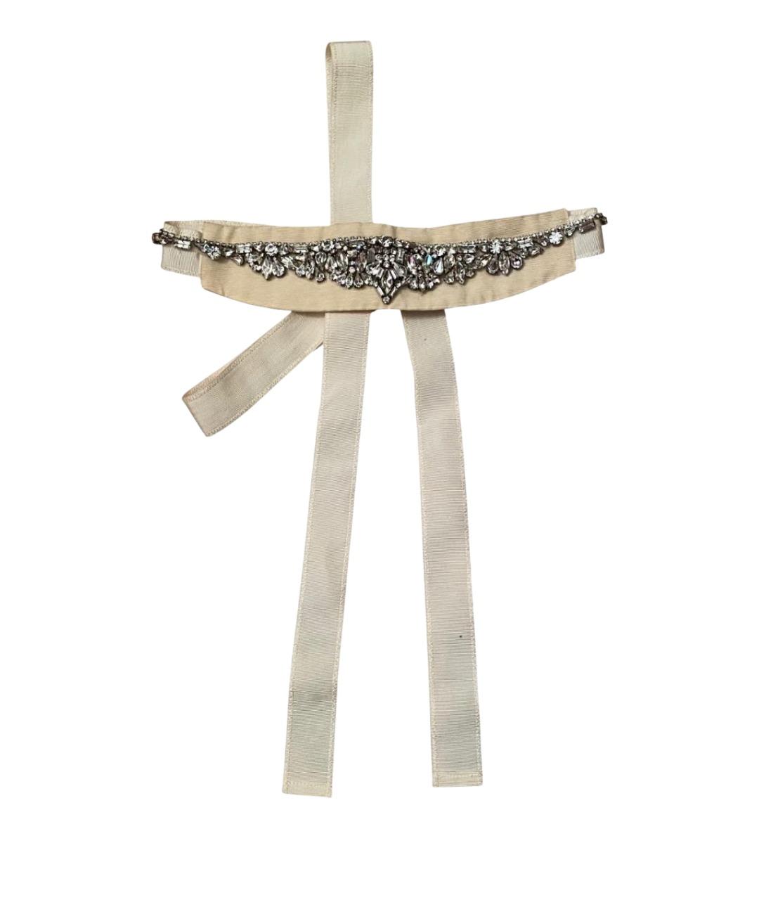 DOLCE&GABBANA Бежевый ремень, фото 1