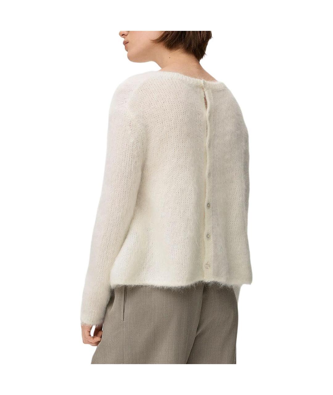 LOEWE Белый кардиган, фото 3