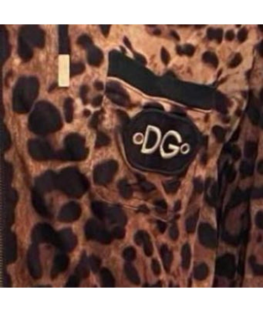 DOLCE&GABBANA Коричневая спортивная куртка, фото 4