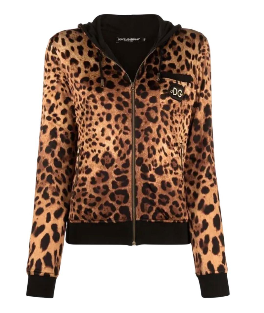 DOLCE&GABBANA Коричневая спортивная куртка, фото 9