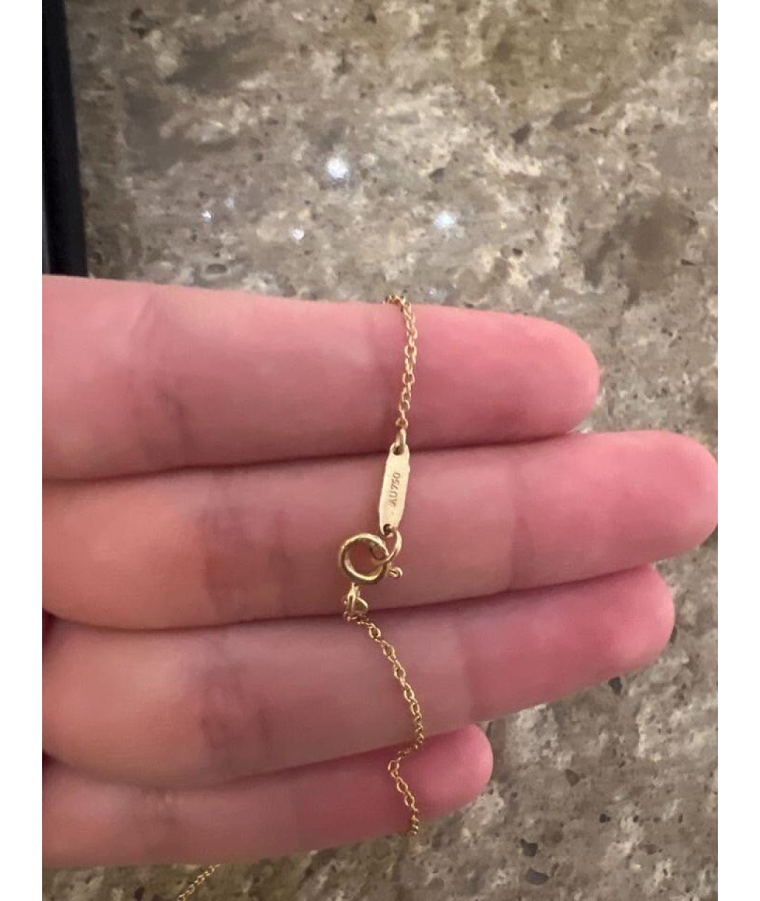 TIFFANY&CO Золотая подвеска из желтого золота, фото 5