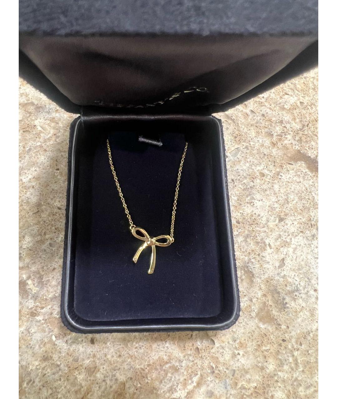 TIFFANY&CO Золотая подвеска из желтого золота, фото 6