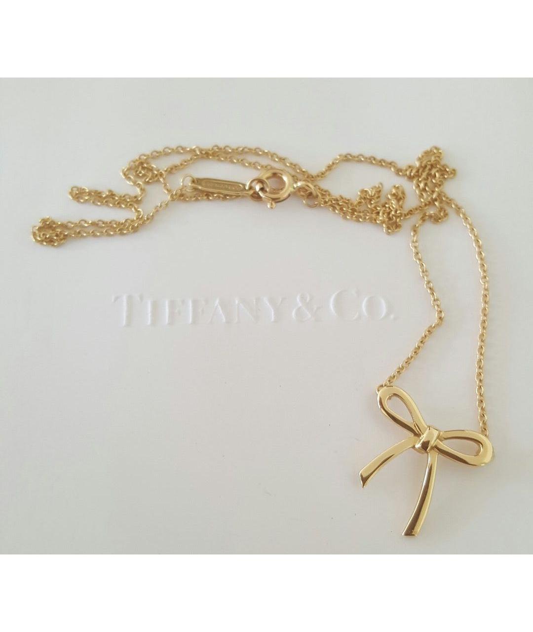 TIFFANY&CO Золотая подвеска из желтого золота, фото 4