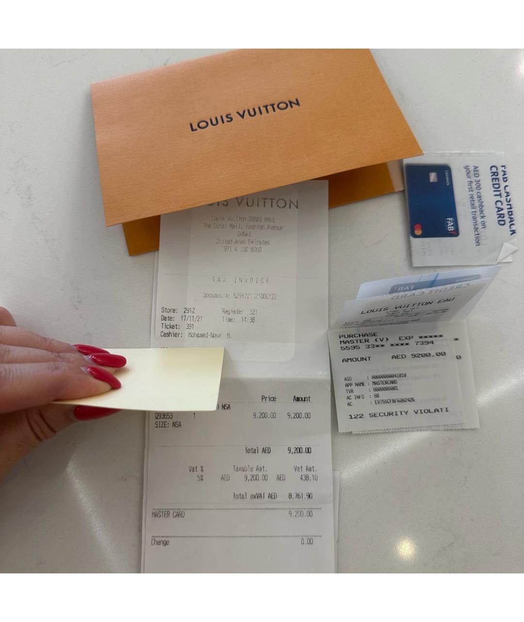 LOUIS VUITTON Серебряное колье из белого золота, фото 5