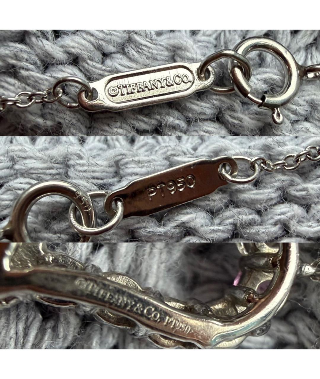 TIFFANY&CO Белое платиновое колье, фото 6