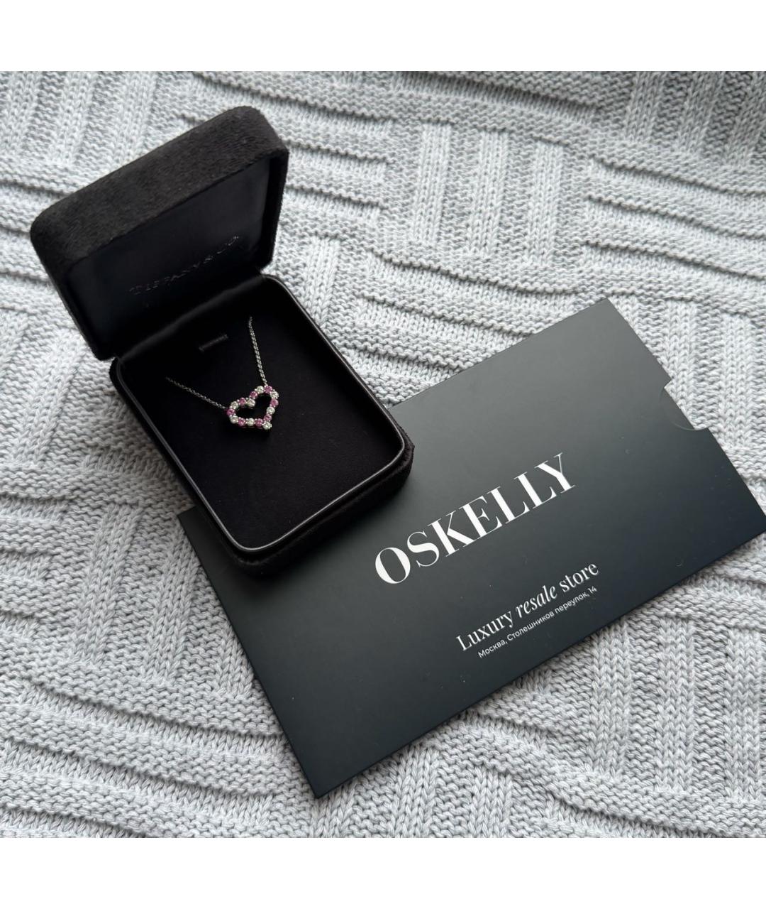 TIFFANY&CO Белое платиновое колье, фото 2