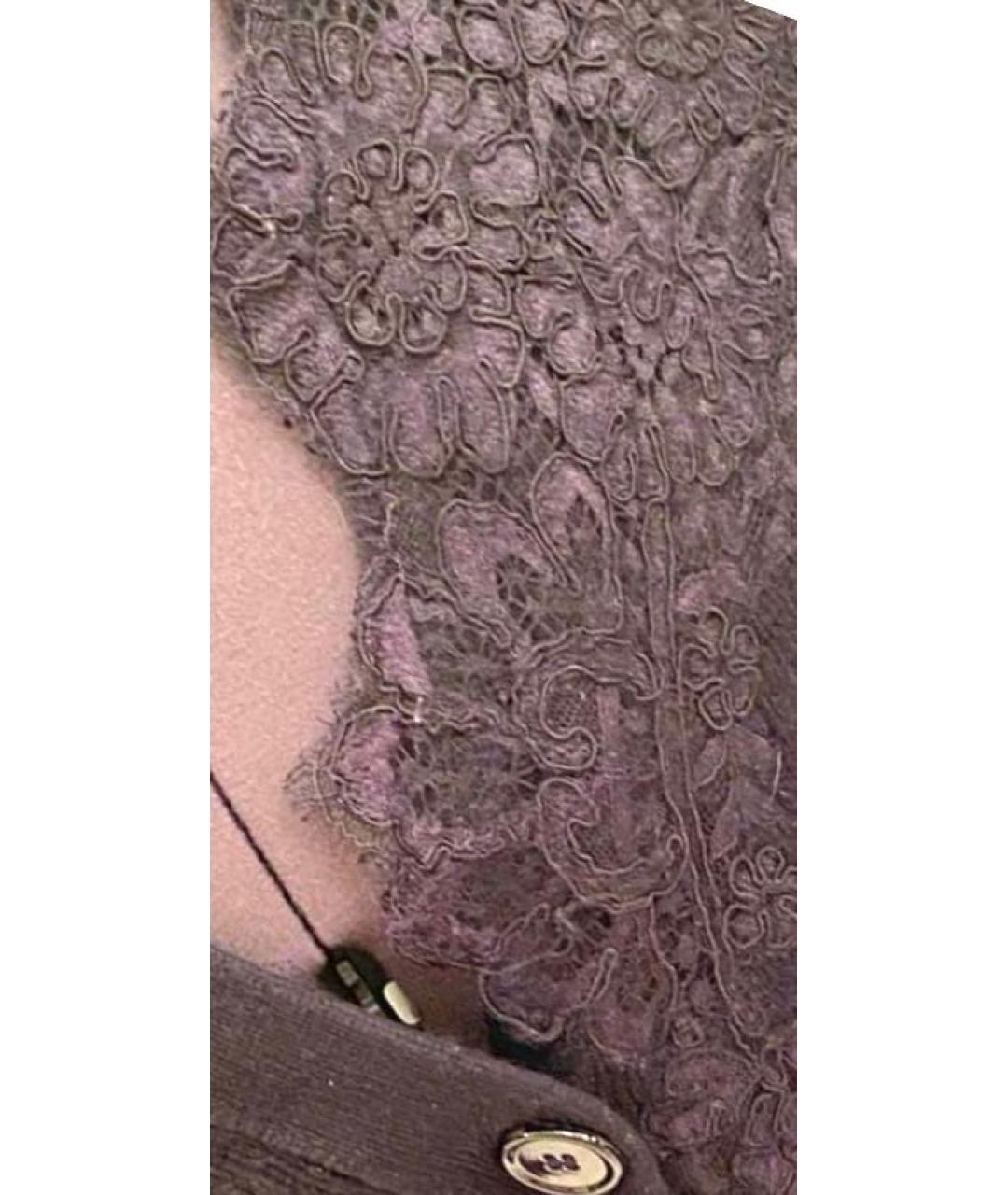 ERMANNO SCERVINO Черный кашемировый кардиган, фото 2