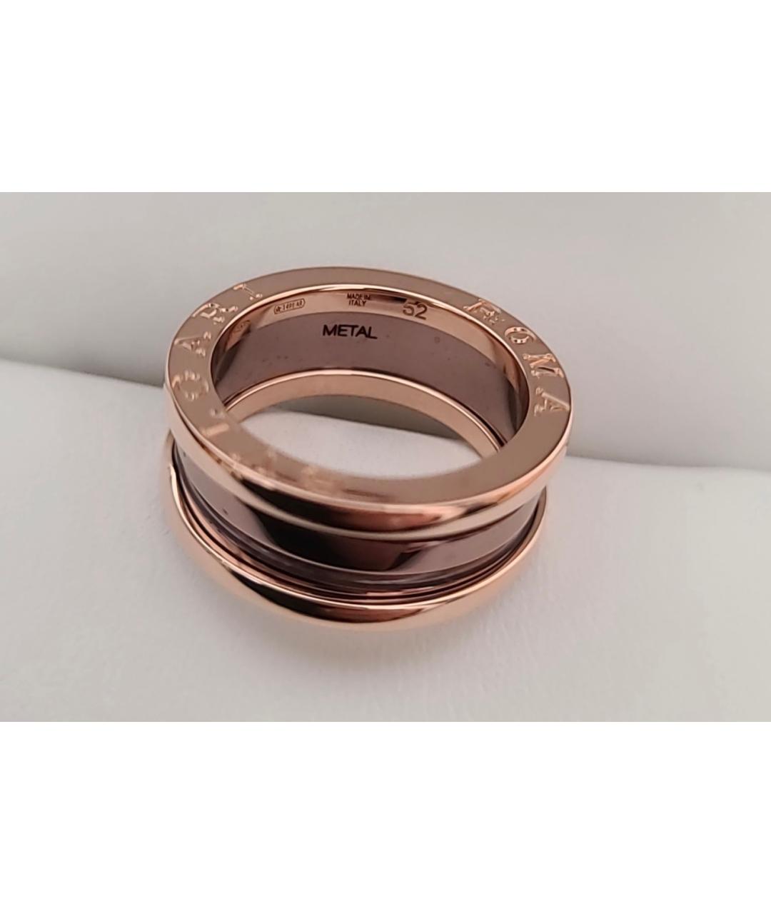 BVLGARI Золотое кольцо из розового золота, фото 4