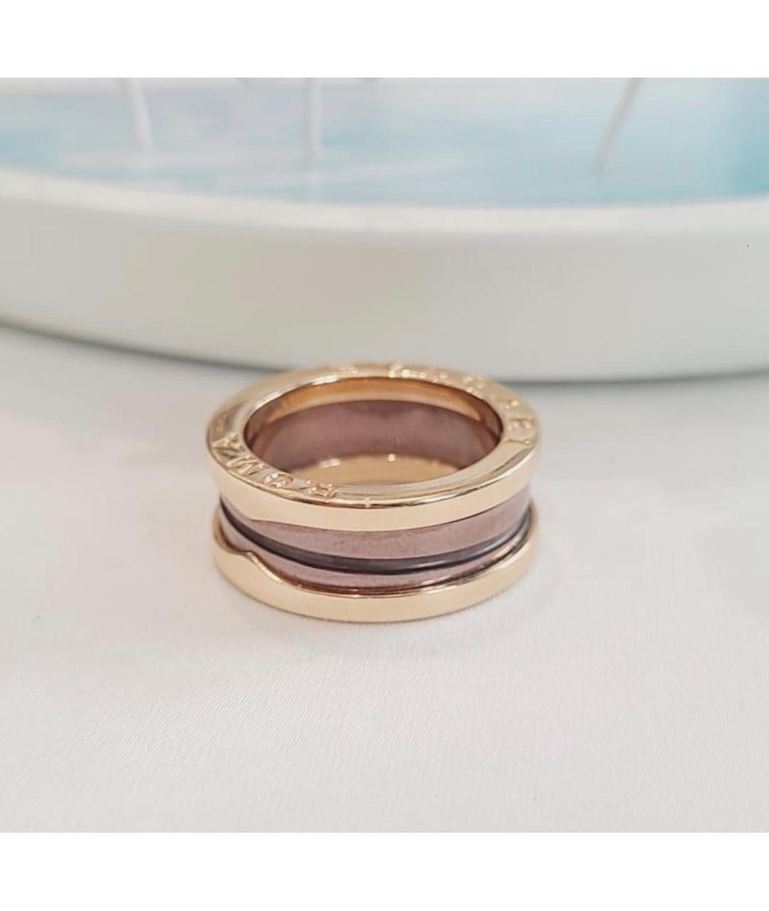 BVLGARI Золотое кольцо из розового золота, фото 3