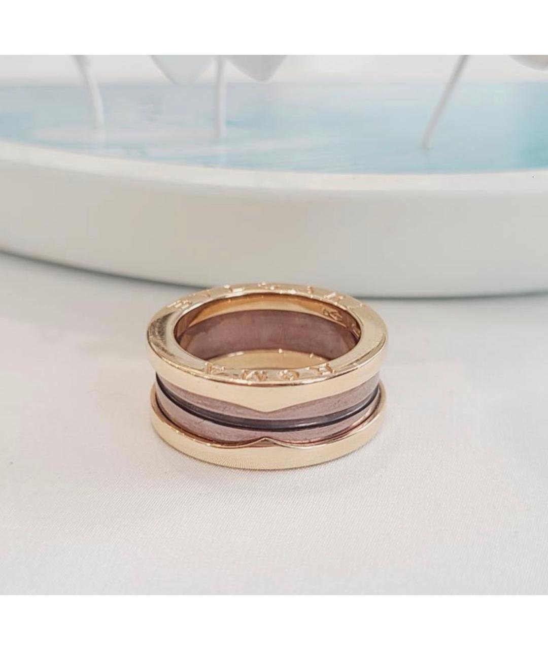 BVLGARI Золотое кольцо из розового золота, фото 2
