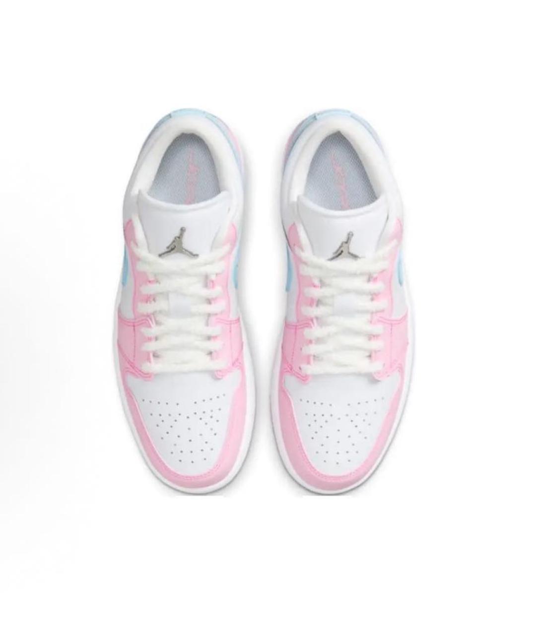 JORDAN Розовые кожаные кроссовки, фото 3