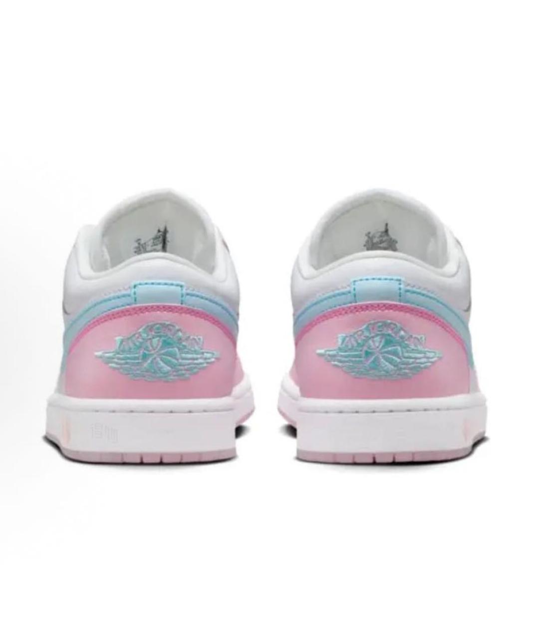 JORDAN Розовые кожаные кроссовки, фото 4