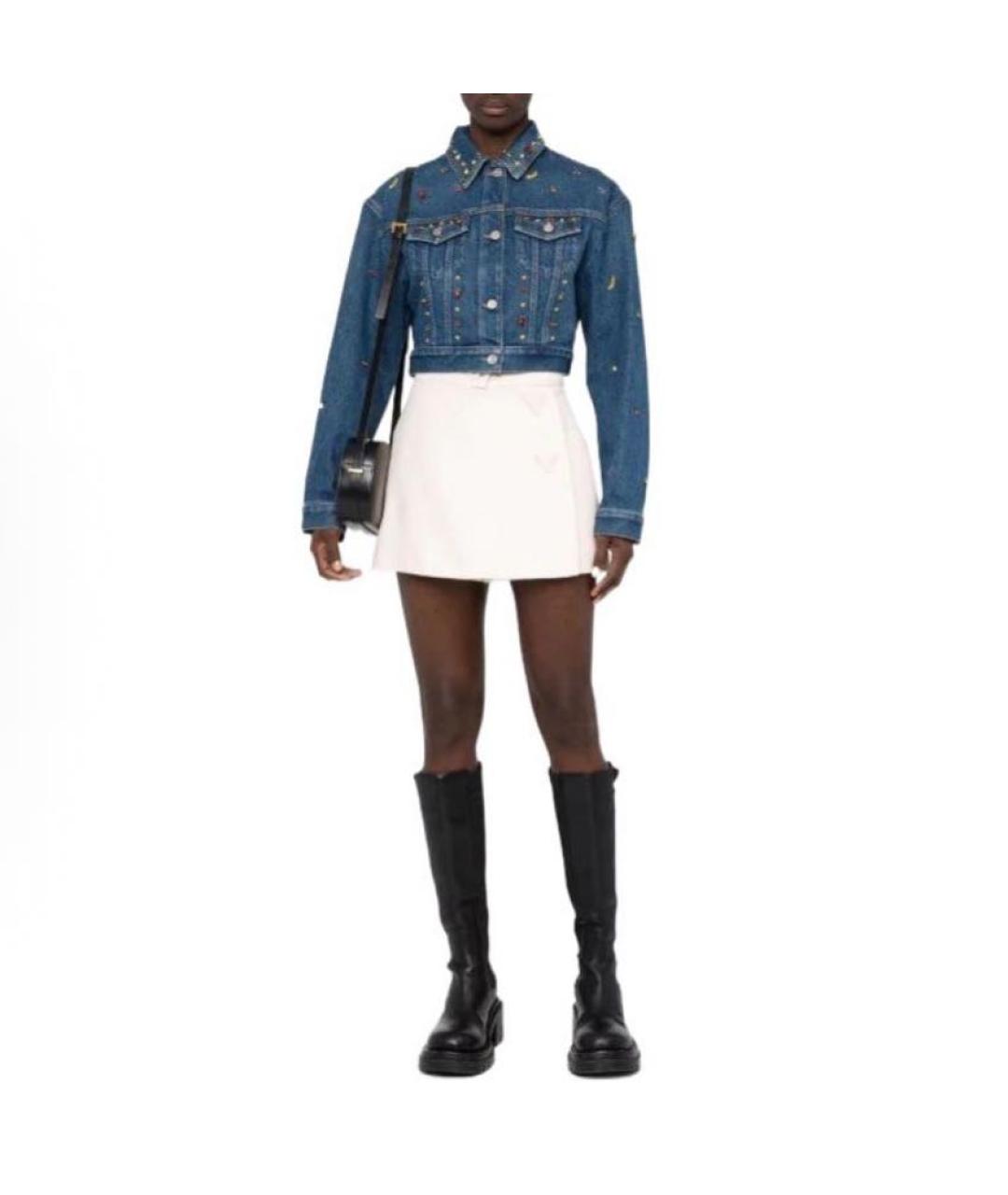 VALENTINO Синяя деним куртка, фото 3