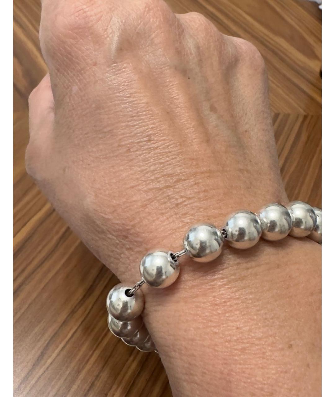 TIFFANY&CO Серебрянный серебряный браслет, фото 4