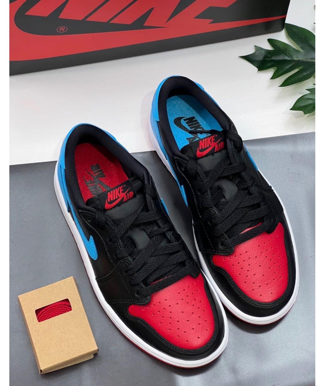 JORDAN Мульти кожаные низкие кроссовки / кеды, фото 7