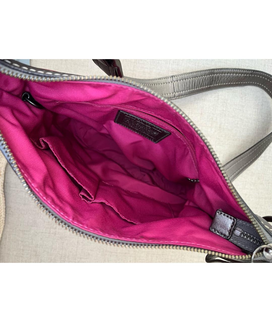 COACH Мульти кожаная сумка через плечо, фото 6