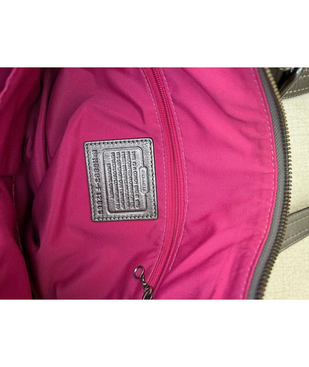 COACH Мульти кожаная сумка через плечо, фото 5