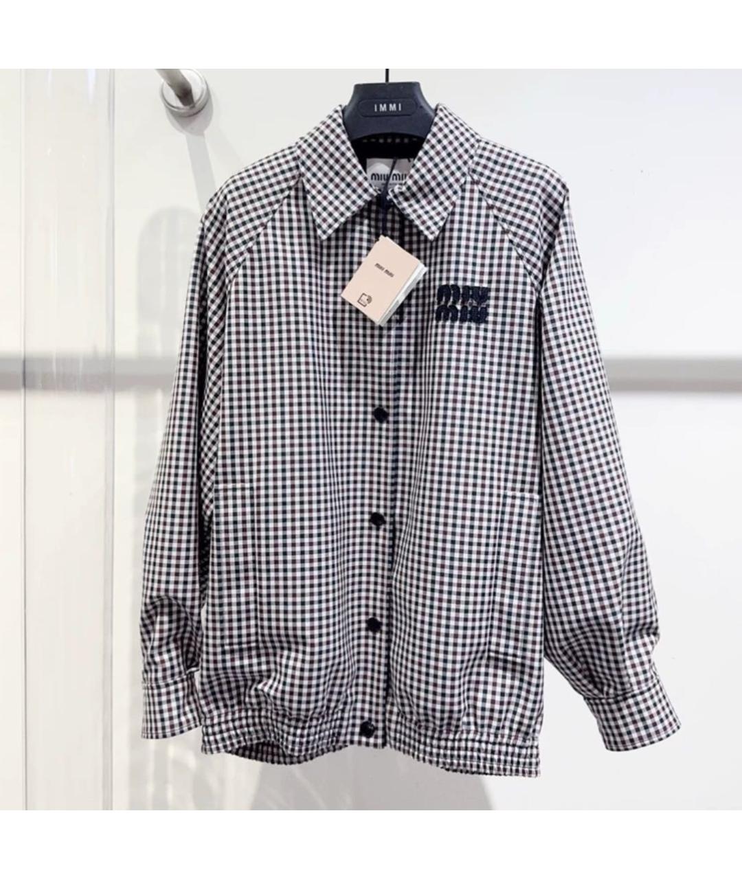 MIU MIU Серая куртка, фото 5