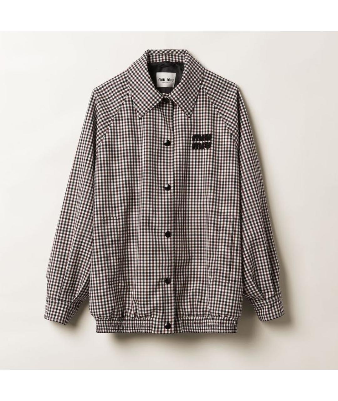 MIU MIU Серая куртка, фото 9