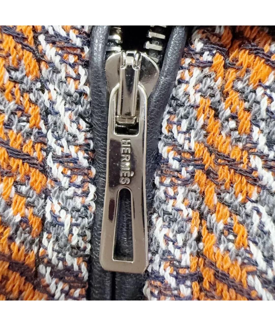 HERMES Бордовая юбка мини, фото 4