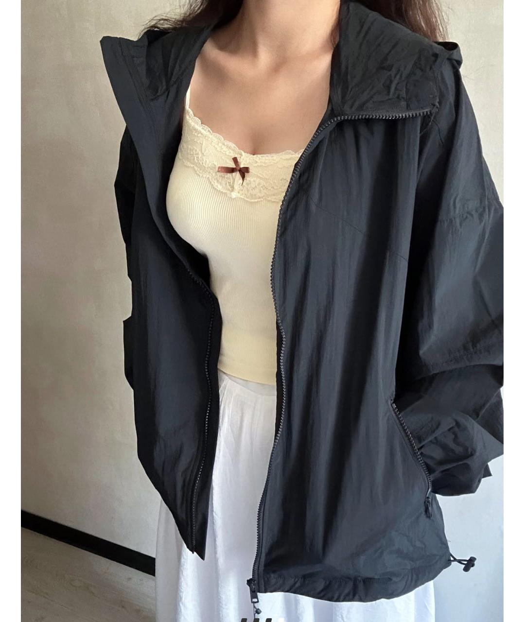 ALO YOGA Черная спортивная куртка, фото 8