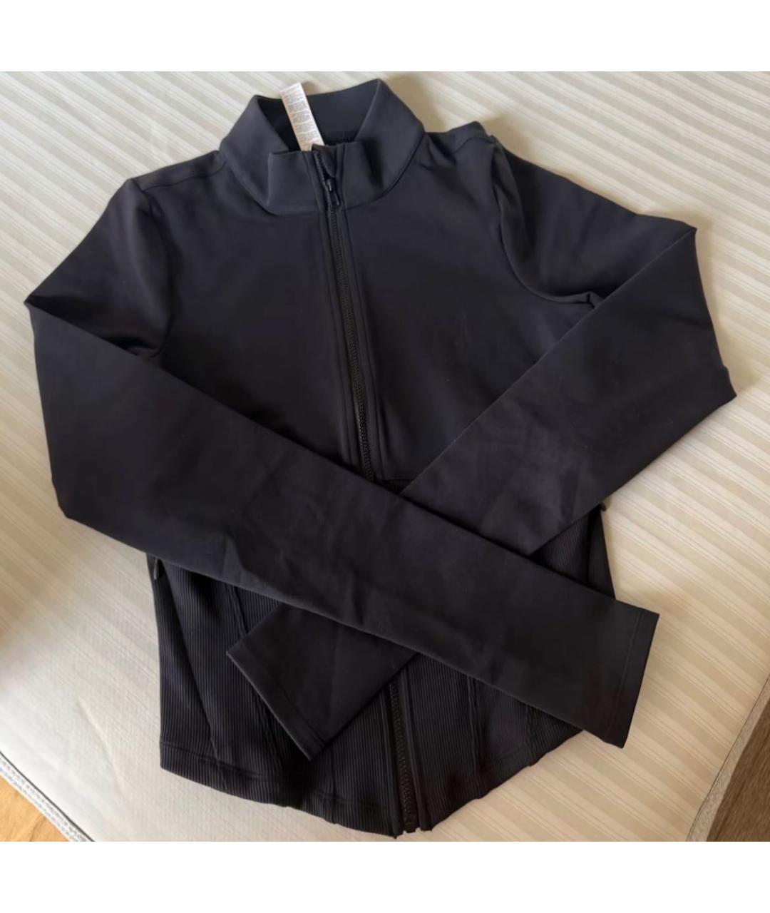 ALO YOGA Черная спортивная куртка, фото 5
