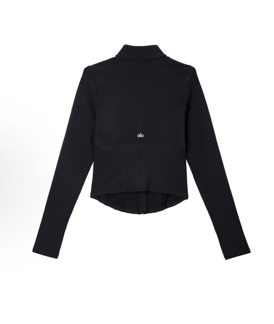 ALO YOGA Черная спортивная куртка, фото 2